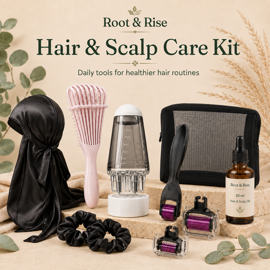 Hair & Scalp Care Kit for Dry, Curly & Breakage-Prone Hair