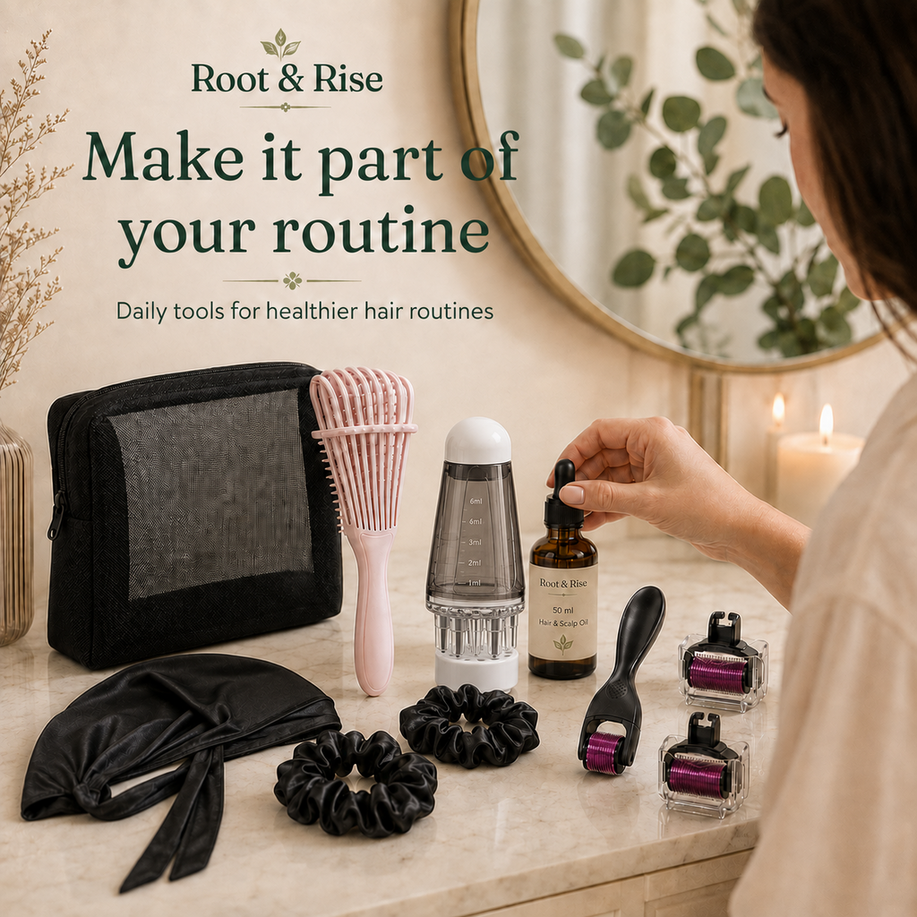 Hair & Scalp Care Kit for Dry, Curly & Breakage-Prone Hair