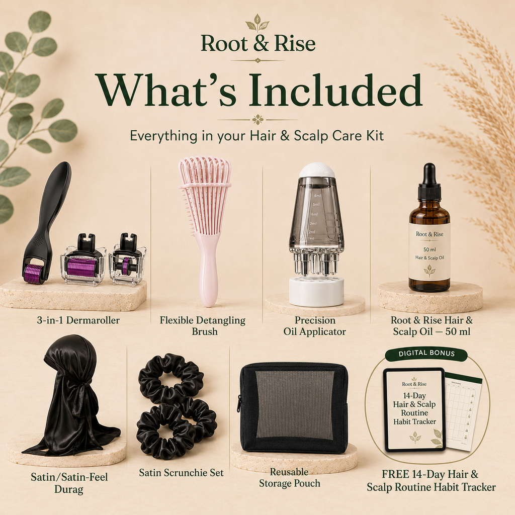 Hair & Scalp Care Kit for Dry, Curly & Breakage-Prone Hair