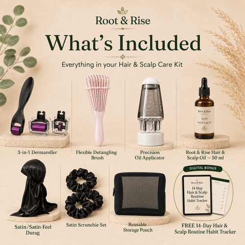Hair & Scalp Care Kit for Dry, Curly & Breakage-Prone Hair